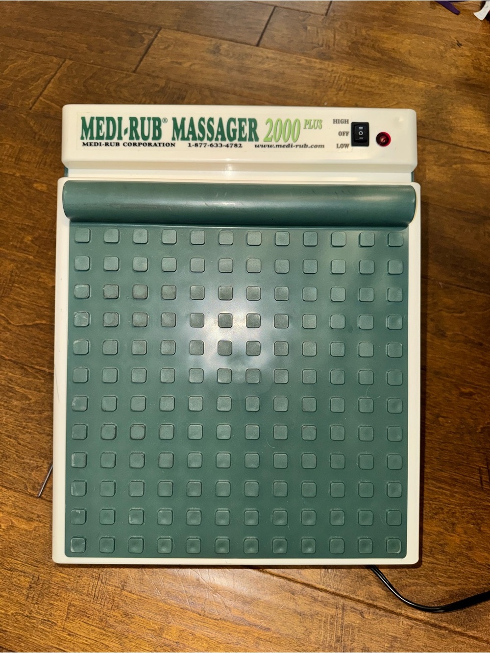 Medi-Rub Massager 2000 Plus 2‎ Speed Vibrating Foot Massager Tested Working